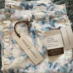 Vintage X America jeans NWT 33/16